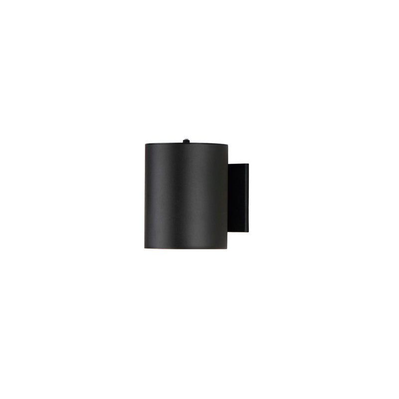 Maxim 26101BK/PHC One Light Outdoor Wall Lantern, Black