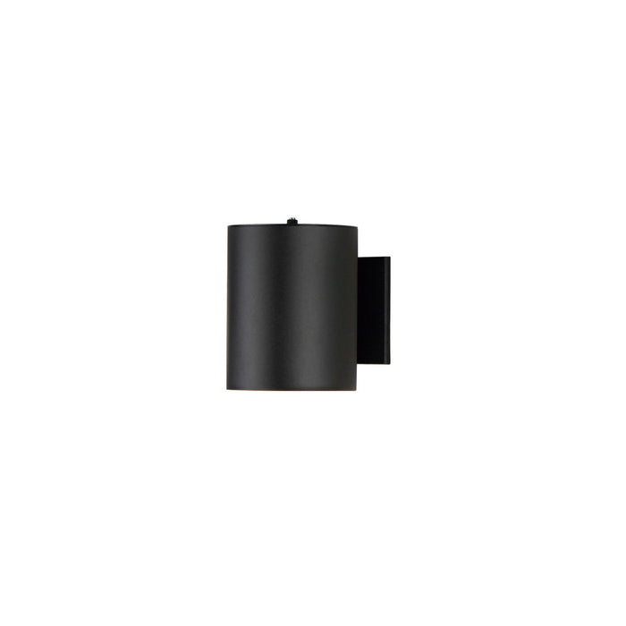 Maxim 26101BK/PHC One Light Outdoor Wall Lantern, Black