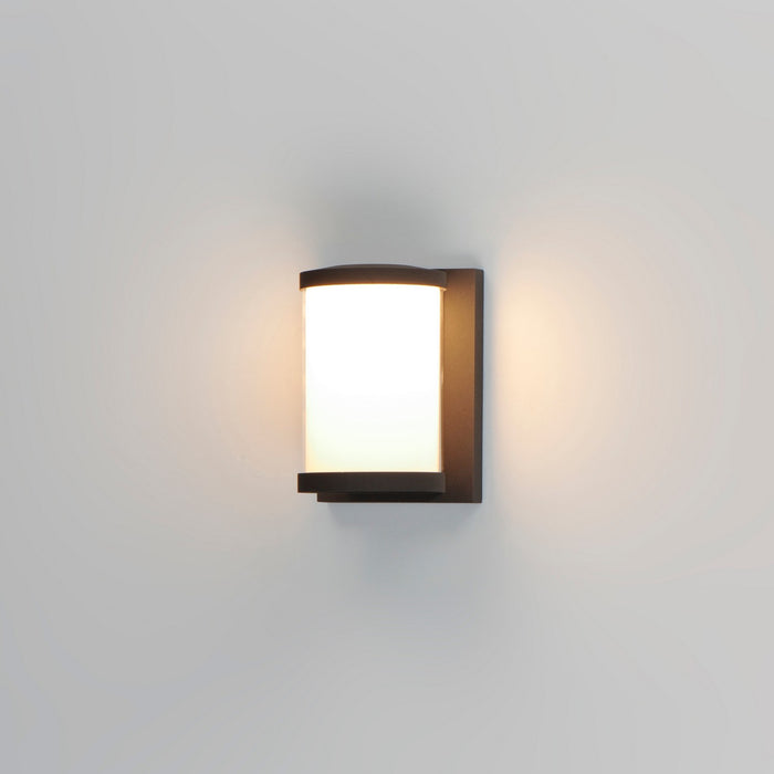 Maxim 52125WTBK LED Outdoor Wall Sconce, Black