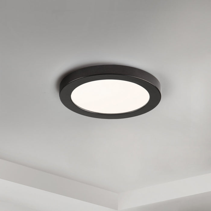 Maxim 57690WTBK LED Flush Mount, Black
