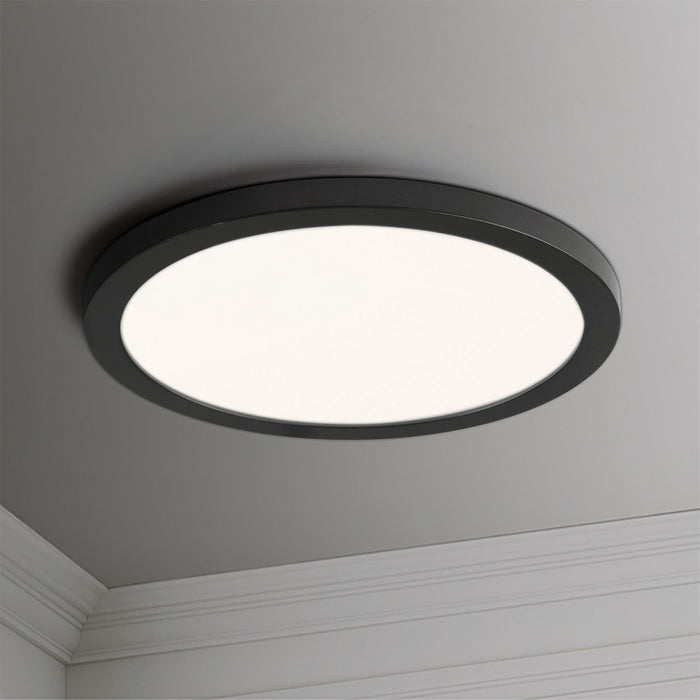 Maxim 57694WTBK LED Flush Mount, Black