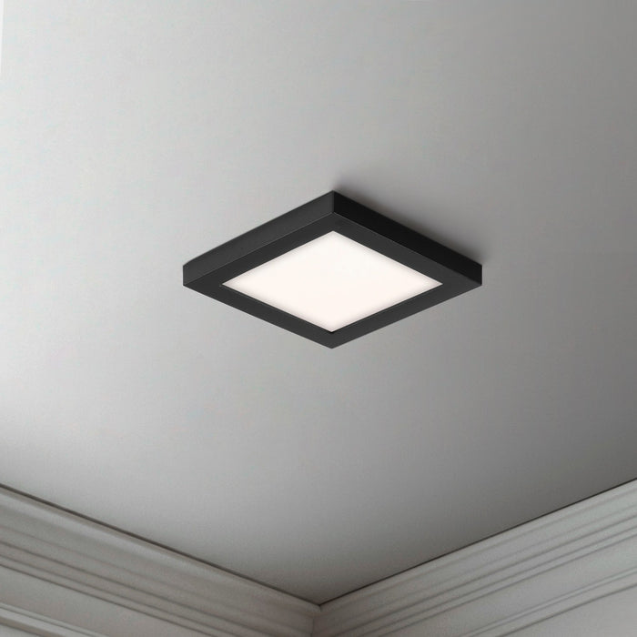 Maxim 57695WTBK LED Flush Mount, Black