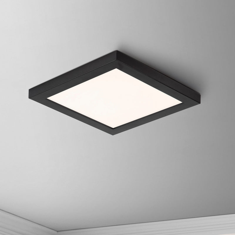 Maxim 57697WTBK LED Flush Mount, Black