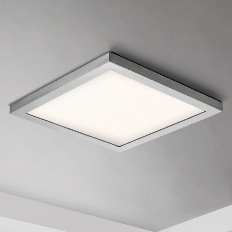 Maxim 57699WTSN LED Flush Mount, Satin Nickel