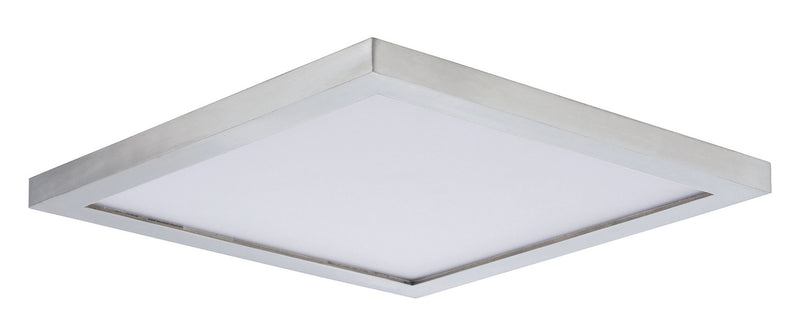 Maxim 57699WTSN LED Flush Mount, Satin Nickel