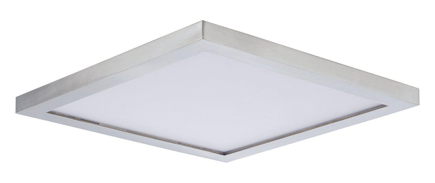 Maxim 57699WTSN LED Flush Mount, Satin Nickel
