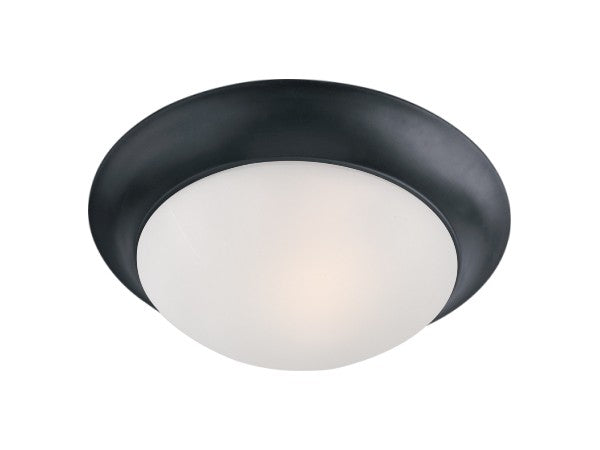 Maxim 5850FTBK One Light Flush Mount, Black