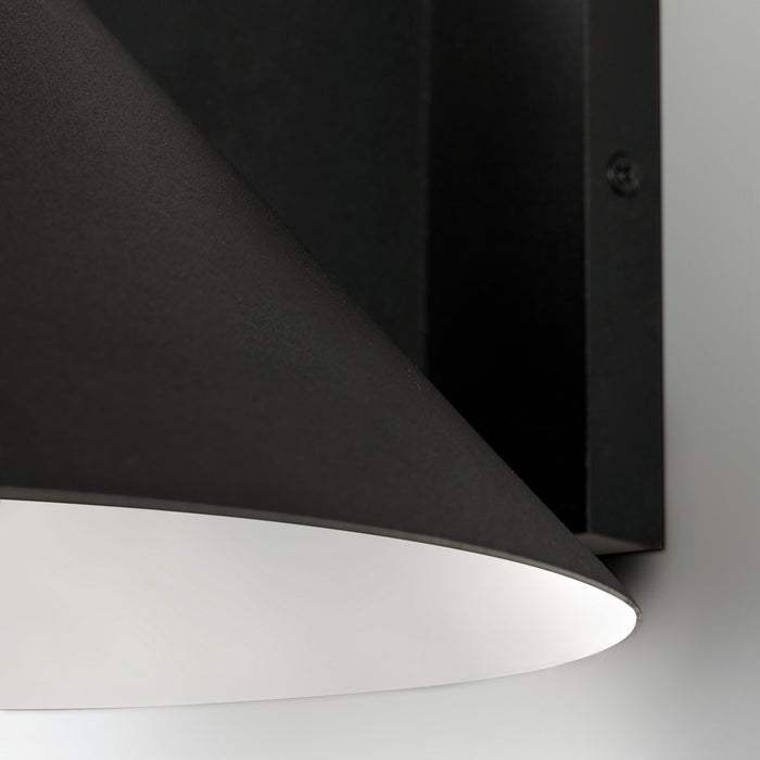 Maxim 86141BK LED Outdoor Wall Sconce, Black