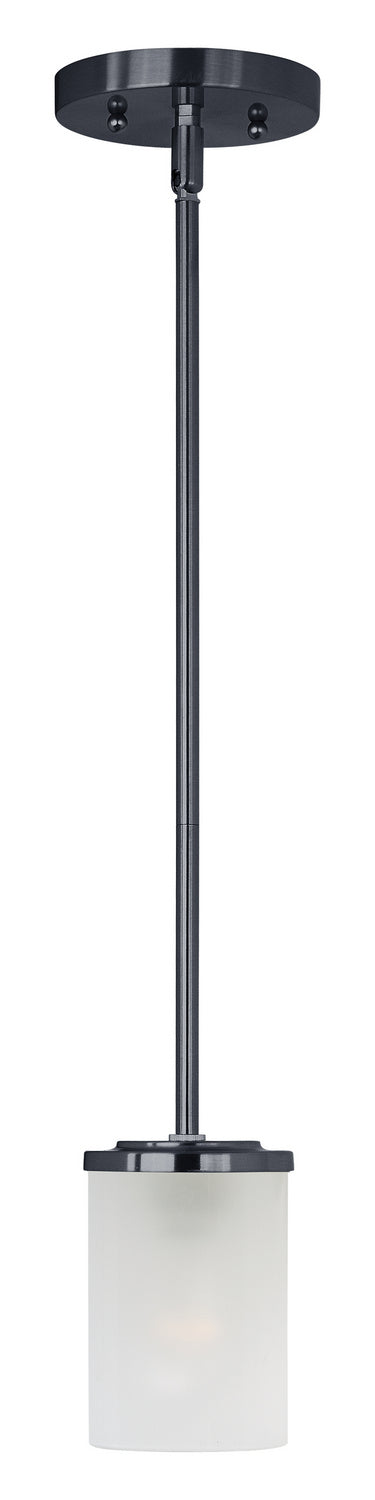 Maxim 90200FTBK One Light Mini Pendant, Black
