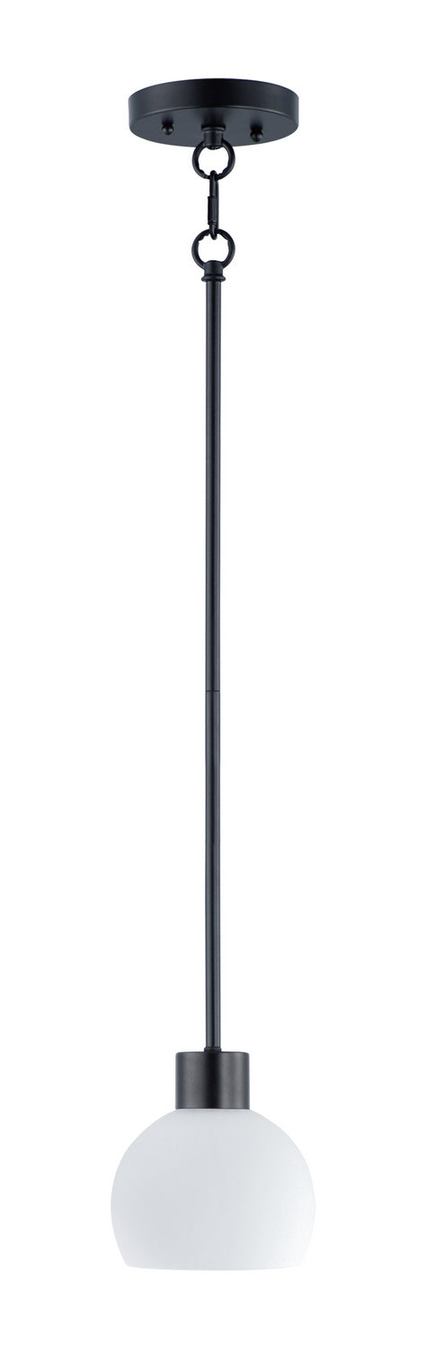 Maxim 91270SWBK One Light Mini Pendant, Black