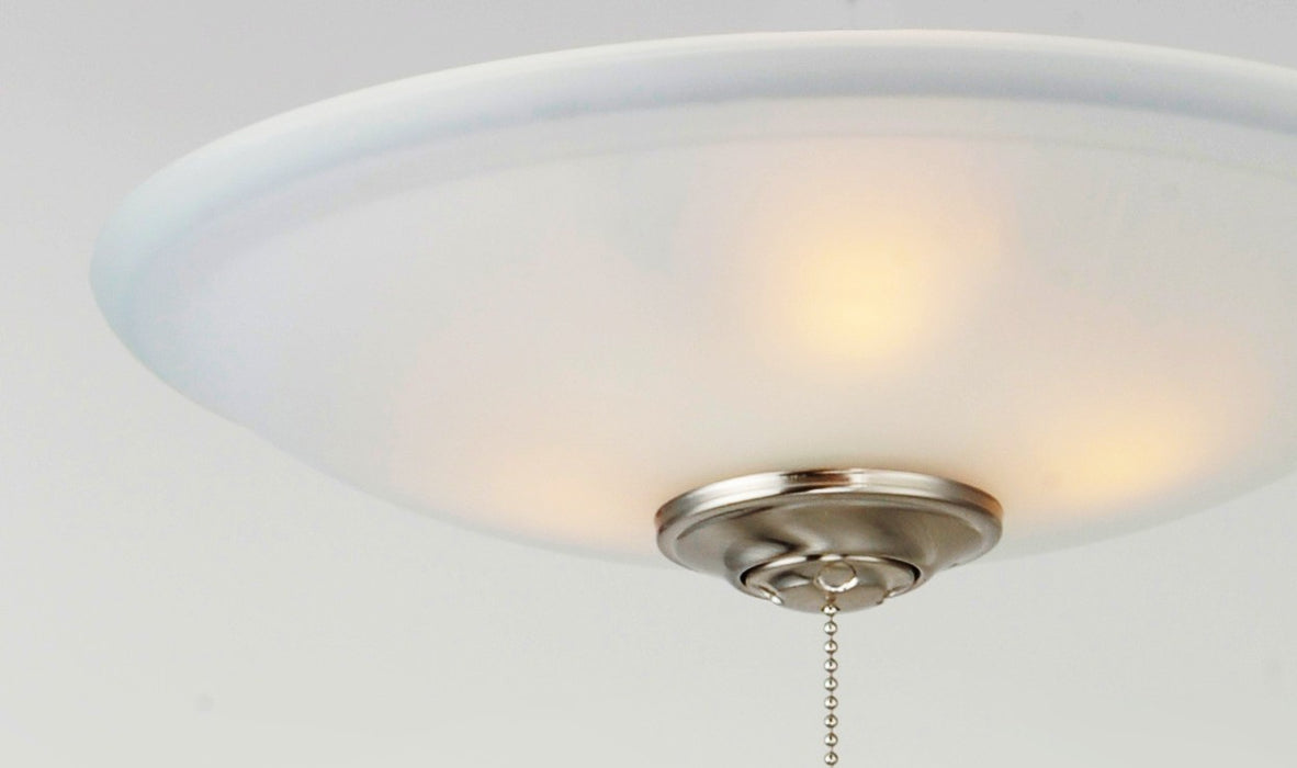 Maxim FKT213FTSN Three Light Ceiling Fan Light Kit, Satin Nickel