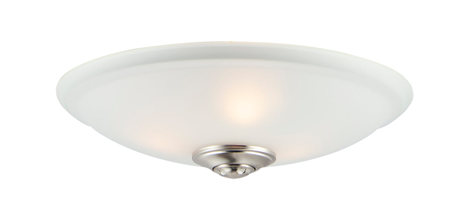 Maxim FKT213FTSN Three Light Ceiling Fan Light Kit, Satin Nickel