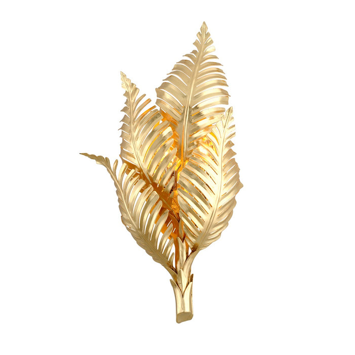 Corbett Lighting 296-12-GL Two Light Wall Sconce, Gold Leaf