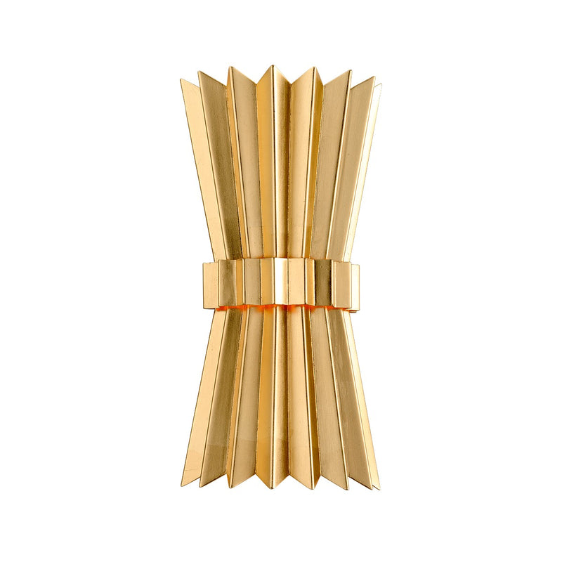 Corbett Lighting 311-12-GL Two Light Wall Sconce, Gold Leaf