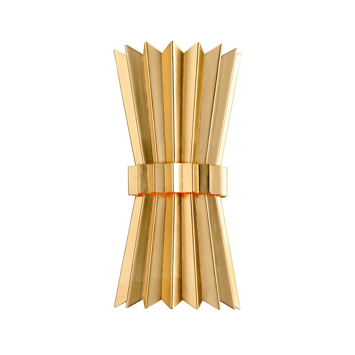 Corbett Lighting 311-12-GL Two Light Wall Sconce, Gold Leaf