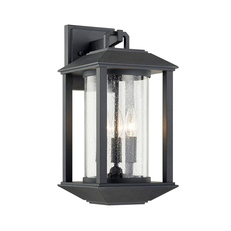 Troy Lighting B7282-FOR Three Light Wall Sconce, Forged Iron