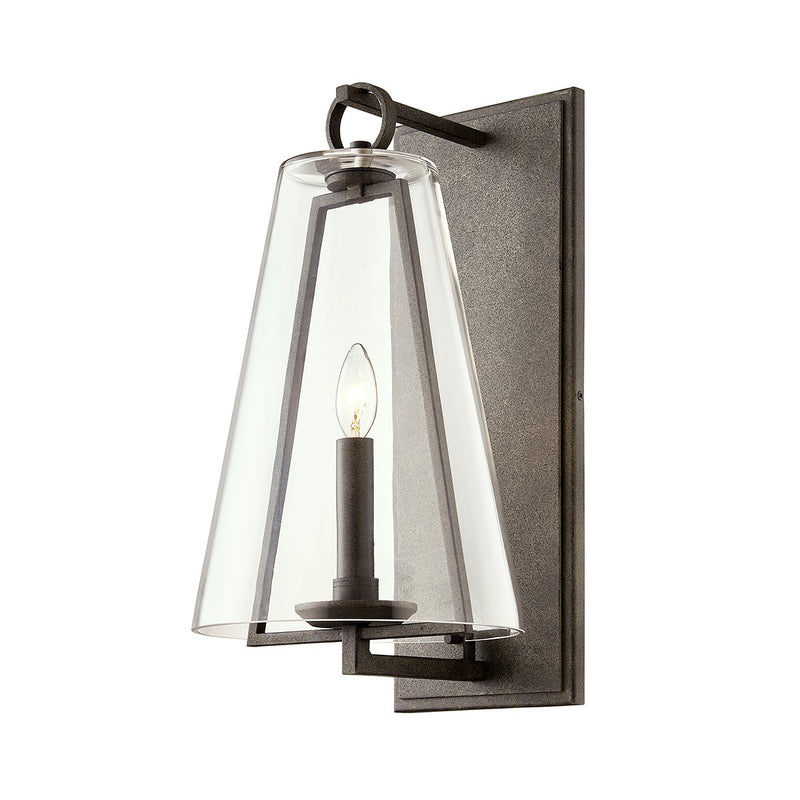 Troy Lighting B7402-FRN One Light Wall Sconce, French Iron