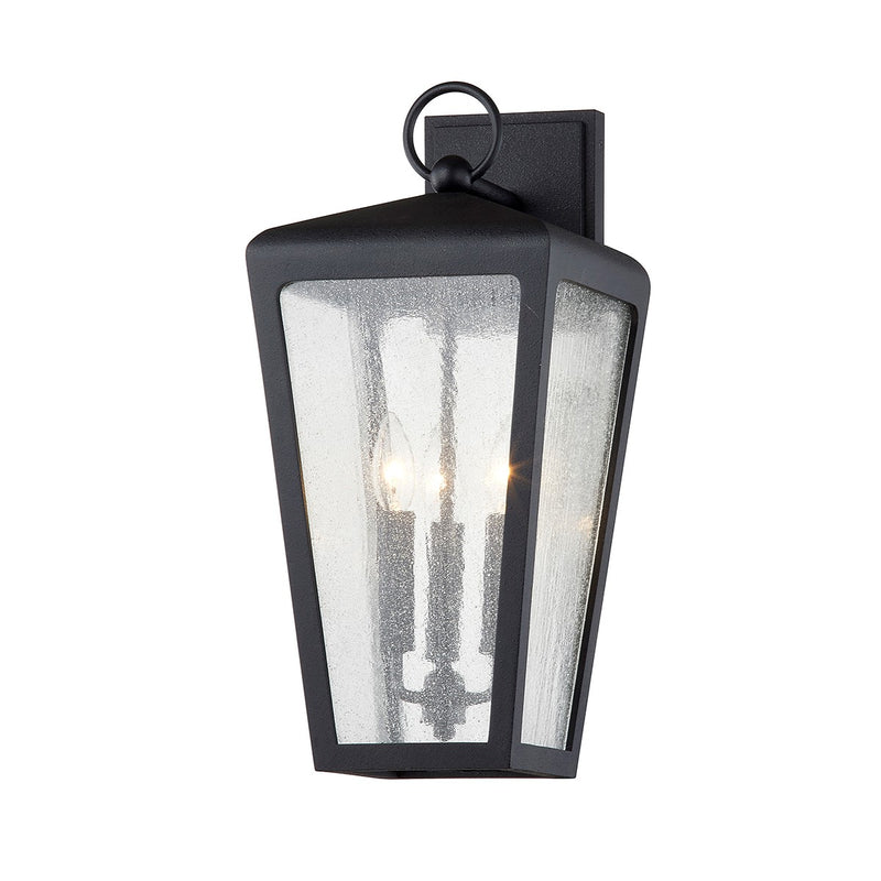 Troy Lighting B7602-TRN Three Light Wall Sconce, Textured Iron