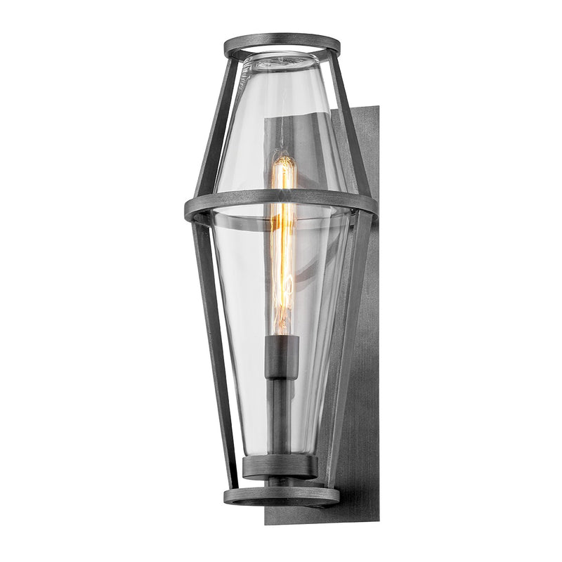 Troy Lighting B7613-GRA One Light Wall Sconce, Graphite