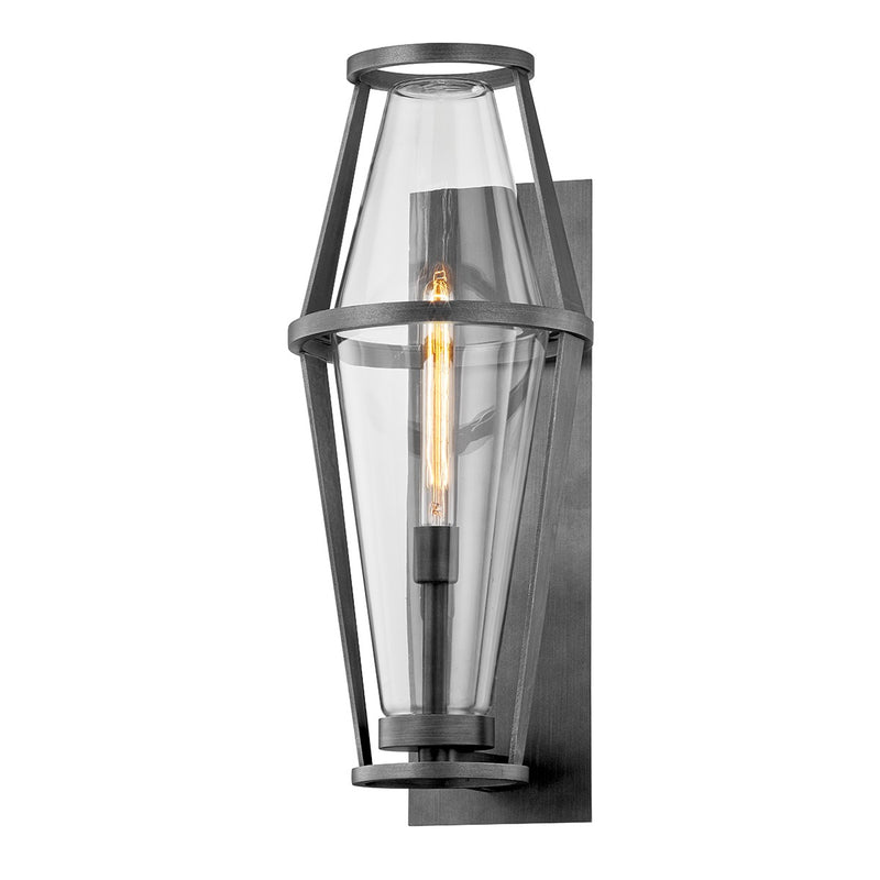 Troy Lighting B7614-GRA One Light Wall Sconce, Graphite