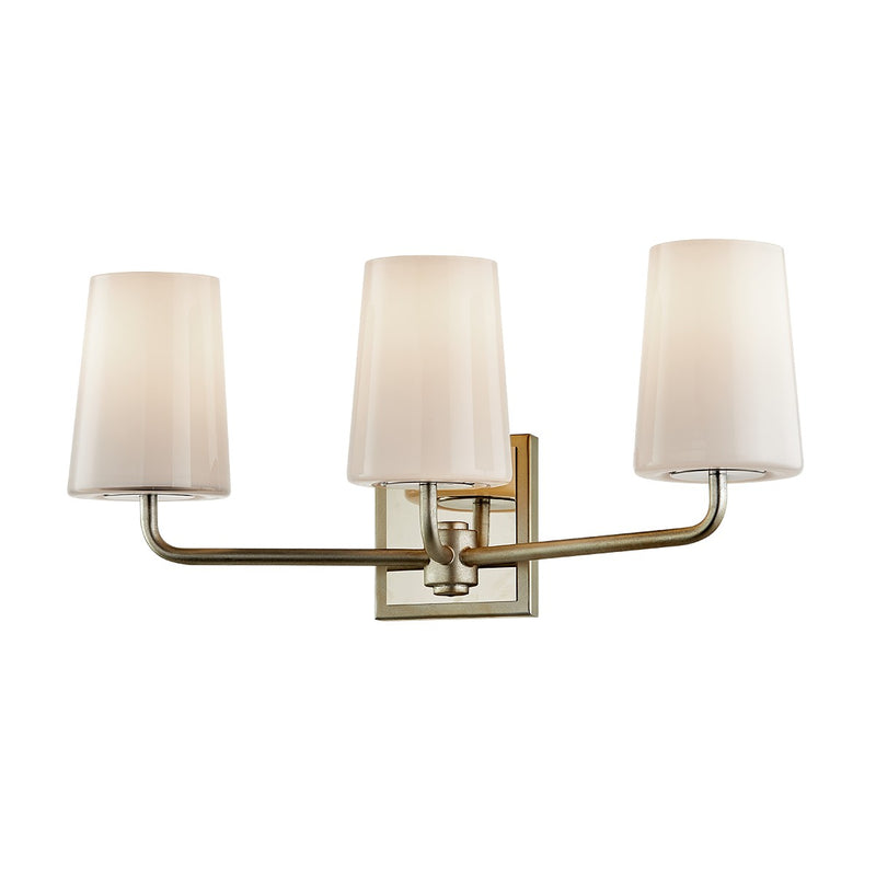Troy Lighting B7693-WSL/PN Three Light Bath And Vanity, Warm Silver Leaf