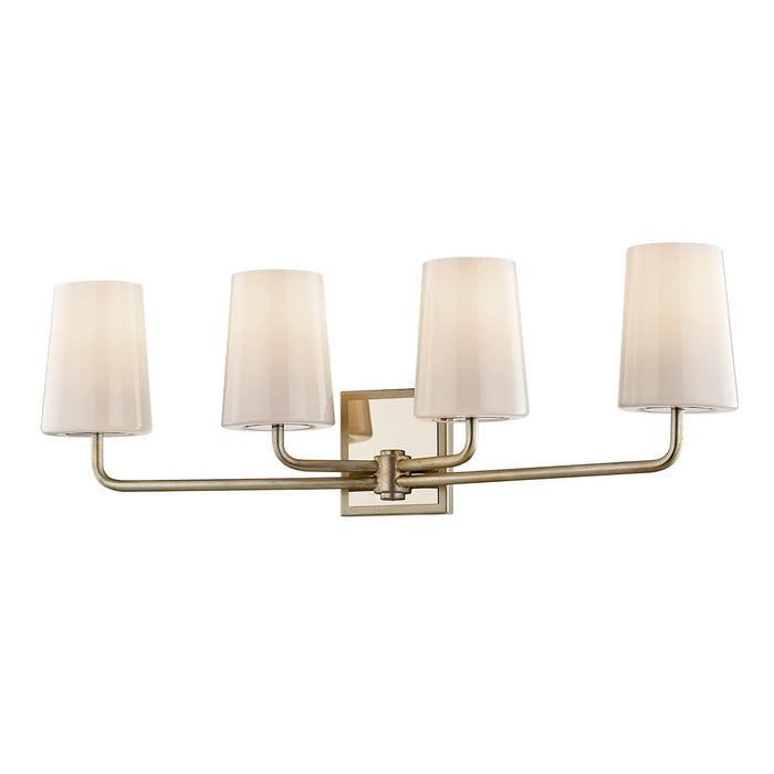 Troy Lighting B7694-WSL/PN Four Light Bath and Vanity, Warm Silver Leaf