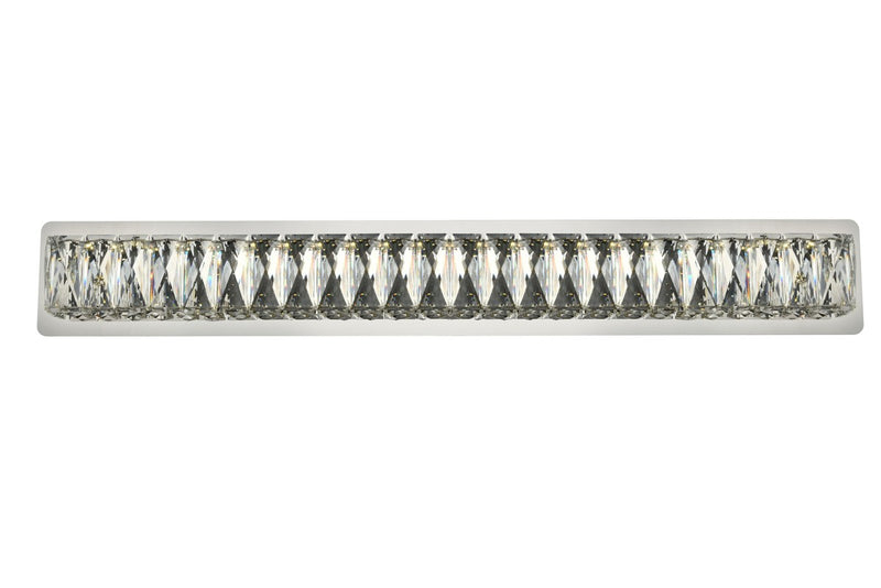 Elegant Lighting 3502W32C LED Bath Sconce, Chrome