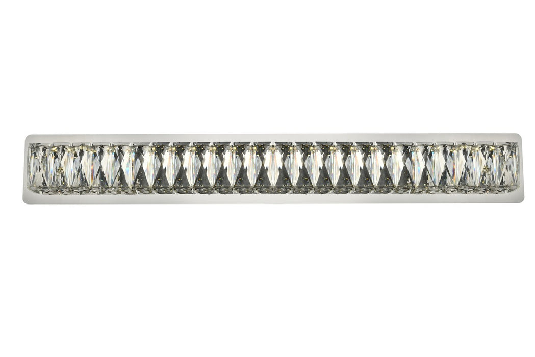 Elegant Lighting 3502W32C LED Bath Sconce, Chrome