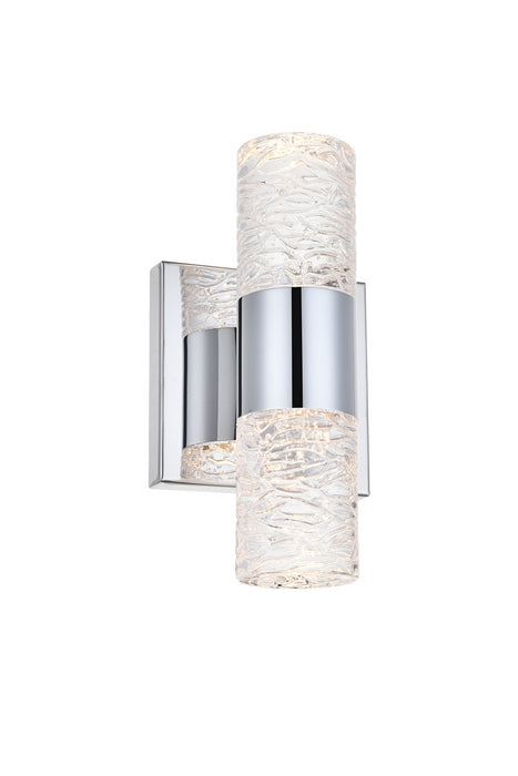 Elegant Lighting 5200W5C LED Wall Sconce, Chrome