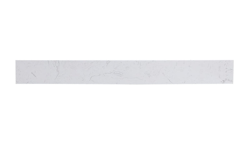 Elegant Lighting BS1136CW Backsplash, Calacatta White