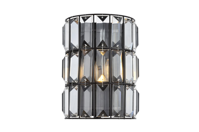 Elegant Lighting LD5002W8ORB One Light Wall Sconce, Oil Rubbed Bronze