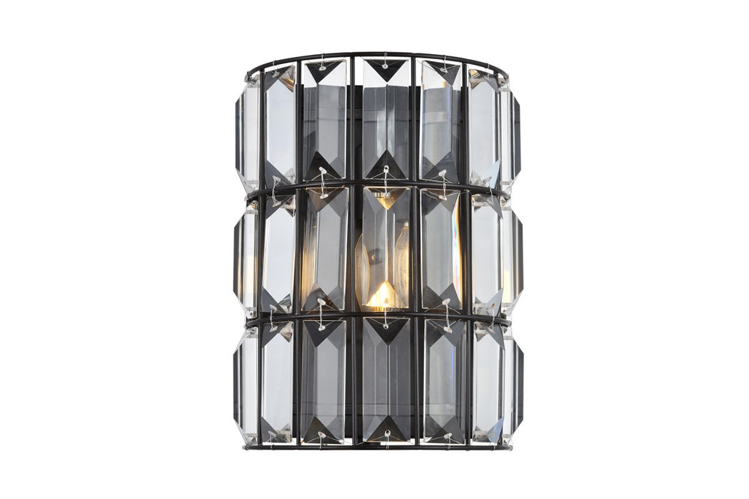 Elegant Lighting LD5002W8ORB One Light Wall Sconce, Oil Rubbed Bronze