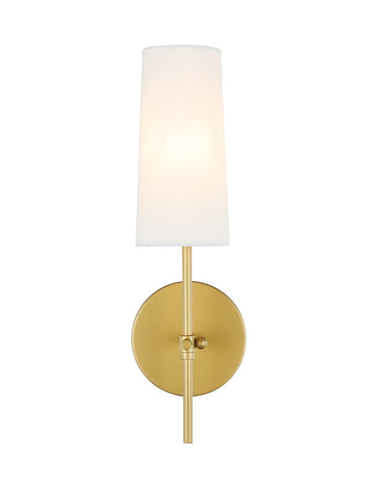 Elegant Lighting LD6004W5BR One Light Wall Sconce, Brass