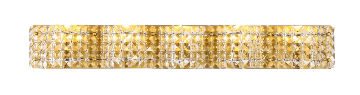 Elegant Lighting LD7020BR Five Light Wall Sconce, Brass