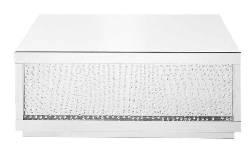 Elegant Lighting MF91003 Coffee Table, Clear