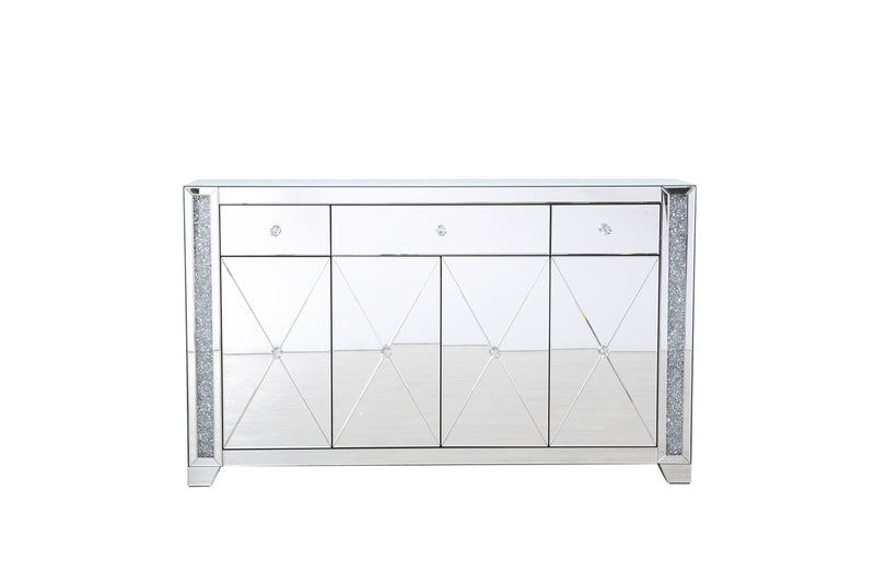 Elegant Lighting MF92058 Credenza, Clear