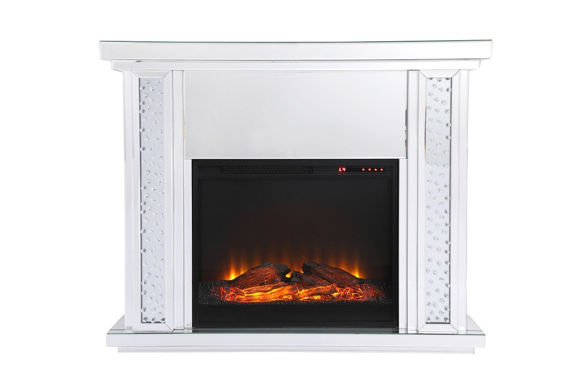 Elegant Lighting Mantle Fireplace - Thumbnail 5