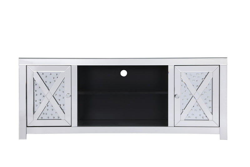 Elegant Lighting MF9904 TV Stand, Clear