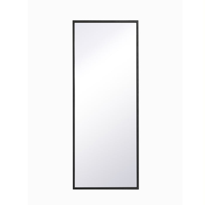 Elegant Lighting MR41436BK Mirror, Black