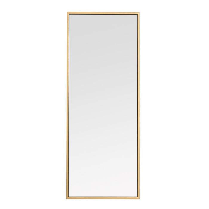 Elegant Lighting MR41436BR Mirror, Brass