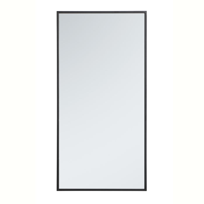 Elegant Lighting MR41836BK Mirror, Black