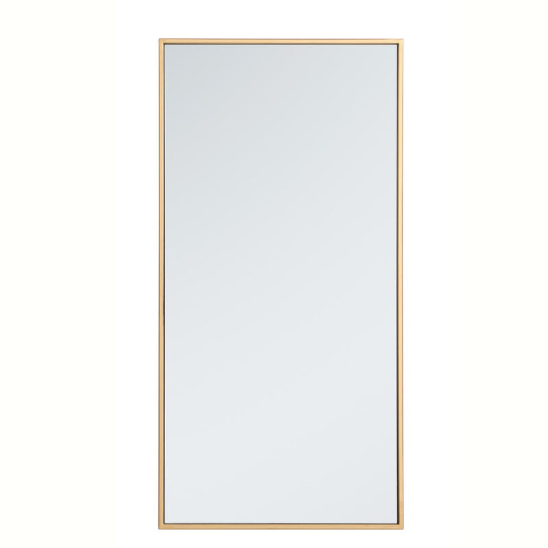 Elegant Lighting MR41836BR Mirror, Brass
