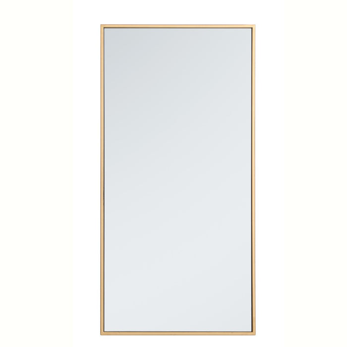 Elegant Lighting MR41836BR Mirror, Brass