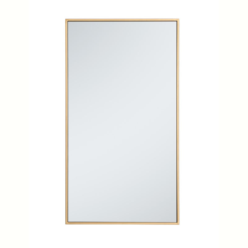 Elegant Lighting MR42036BR Mirror, Brass