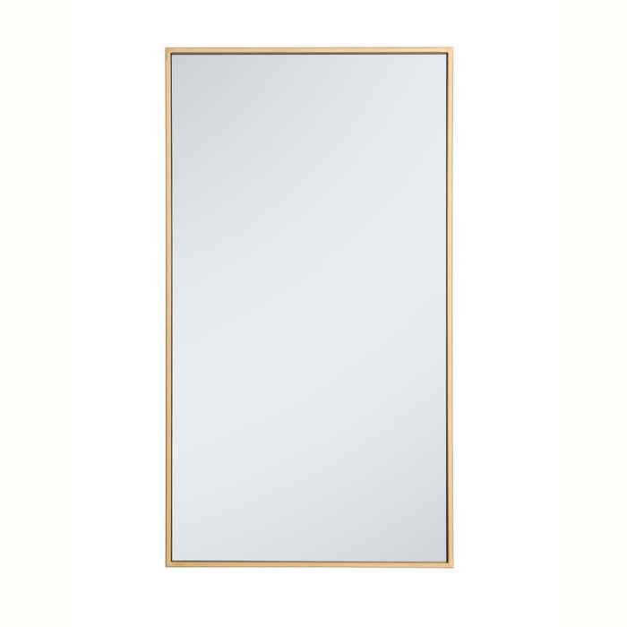 Elegant Lighting MR42036BR Mirror, Brass