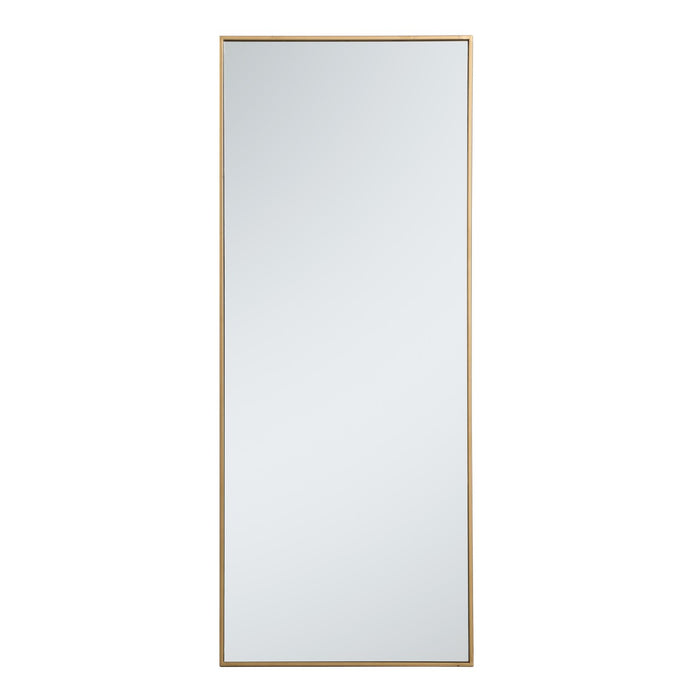 Elegant Lighting MR42460BR Mirror, Brass