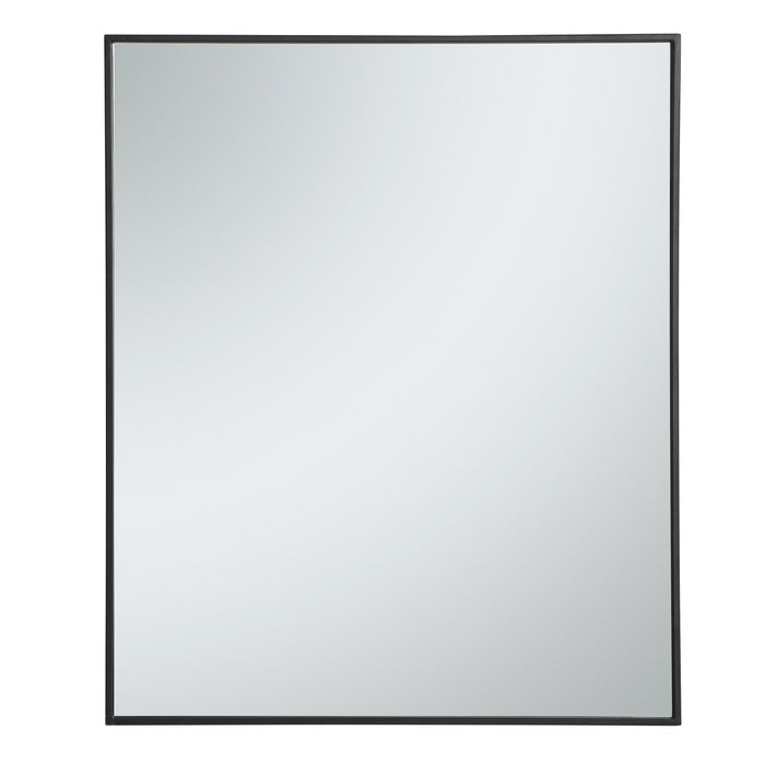 Elegant Lighting MR43036BK Mirror, Black