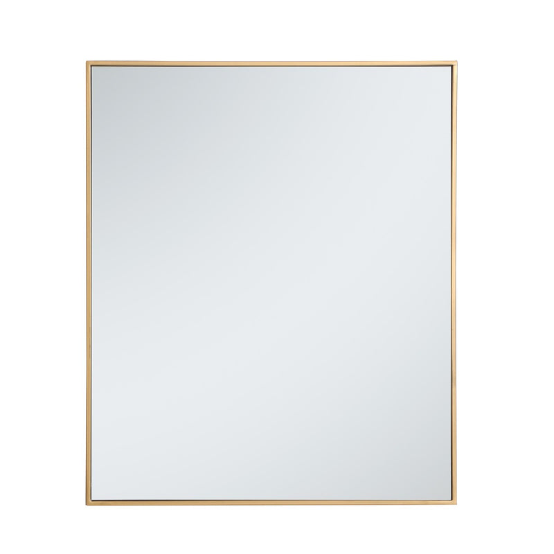 Elegant Lighting MR43036BR Mirror, Brass
