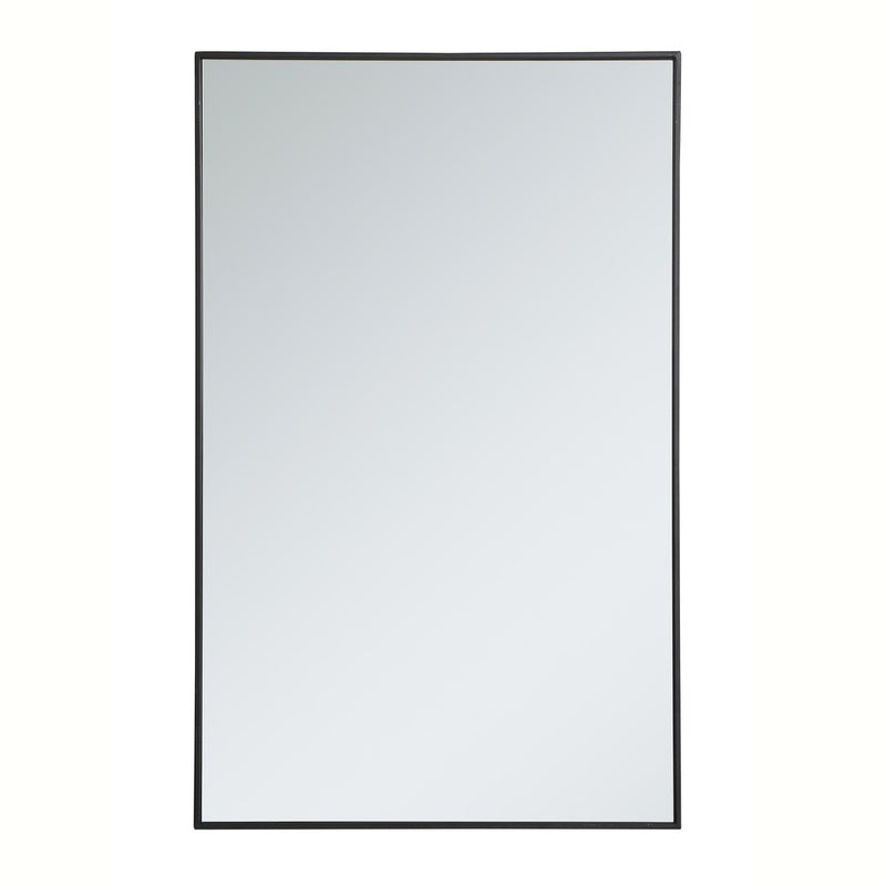 Elegant Lighting MR43048BK Mirror, Black