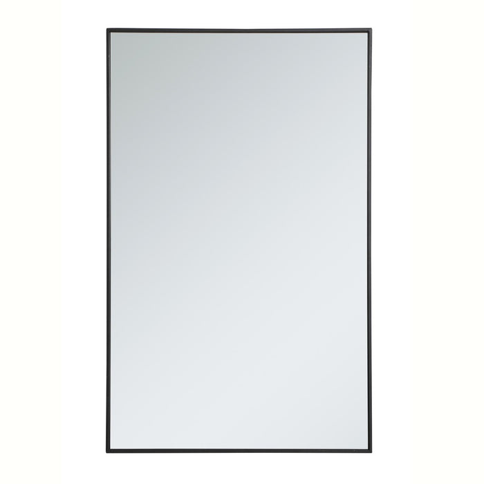 Elegant Lighting MR43048BK Mirror, Black